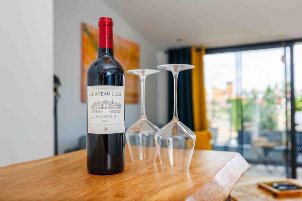 Loft Contemporain - Bordeauxlidaysヴィラ エクステリア 写真